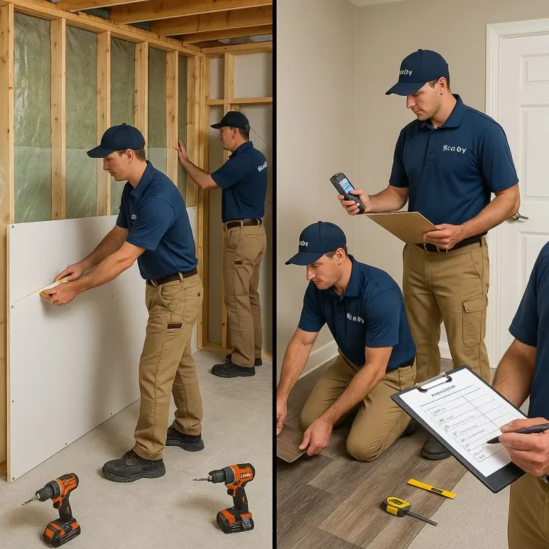 Repairs and Reconstruction process in Harkers Island, NC