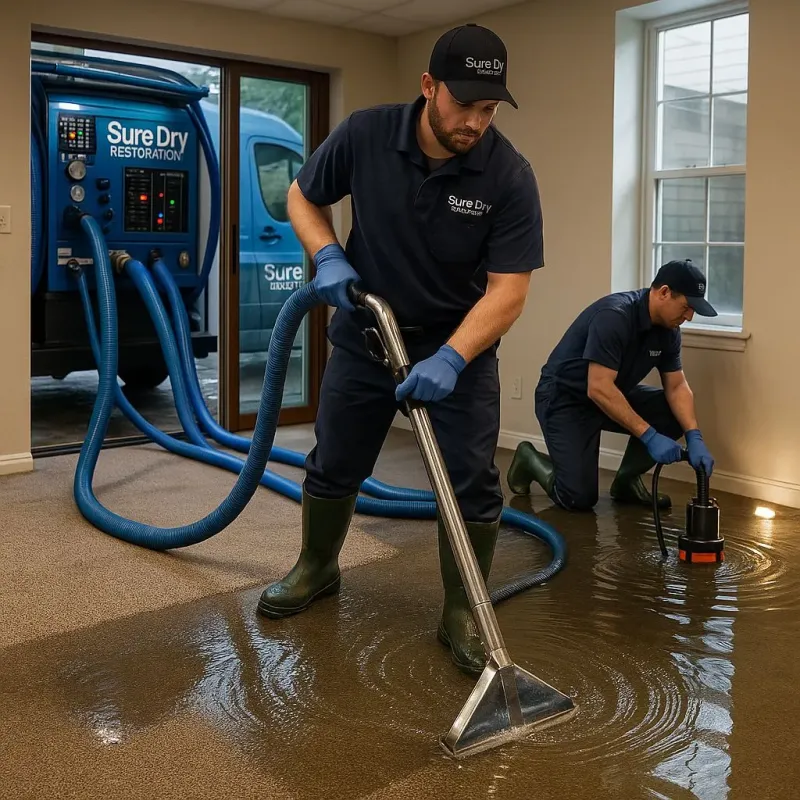 Water Extraction and Removal process in Harkers Island, NC